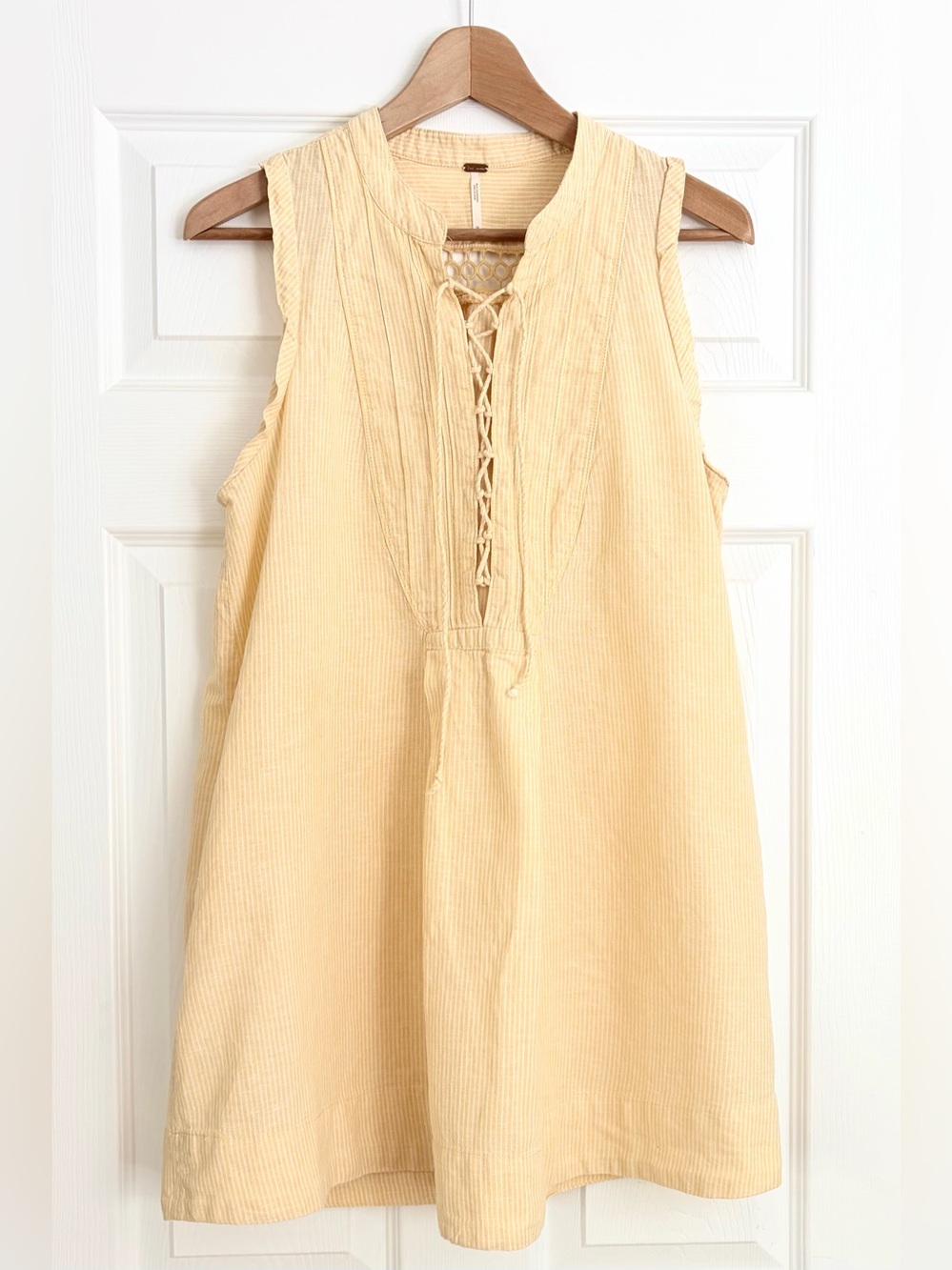 Free People Off Poplin Dress Size M